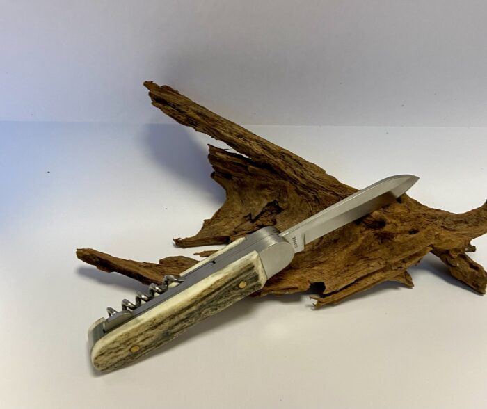 Taschenmesser mit Hirschhorngriff