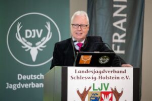 Wolfgang Heins ist seit 2016 Präsident des LAndesjagdverbandes Schleswig-Holstein e. V.
